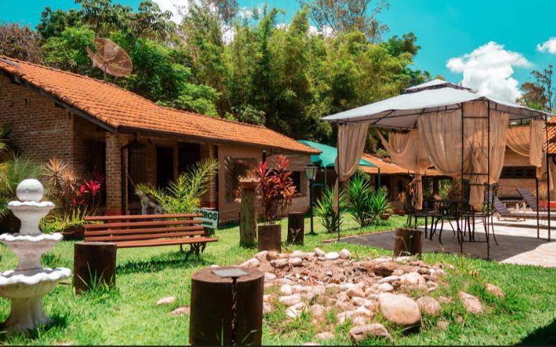 Nosso Recanto Gaucho Paraiso No Interior Guaratingueta Aparecida Bagian luar foto